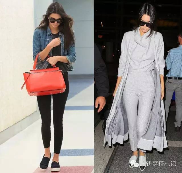 肯豆穿一字鞋 (肯豆穿玫粉色鞋)