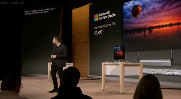 微软surfacestudio1代,专为设计师而定制的产品