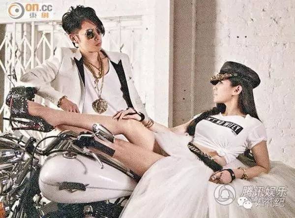 刘诗诗穿西装陈怡蓉夹雪茄,我的婚纱照也可以这么酷吗?