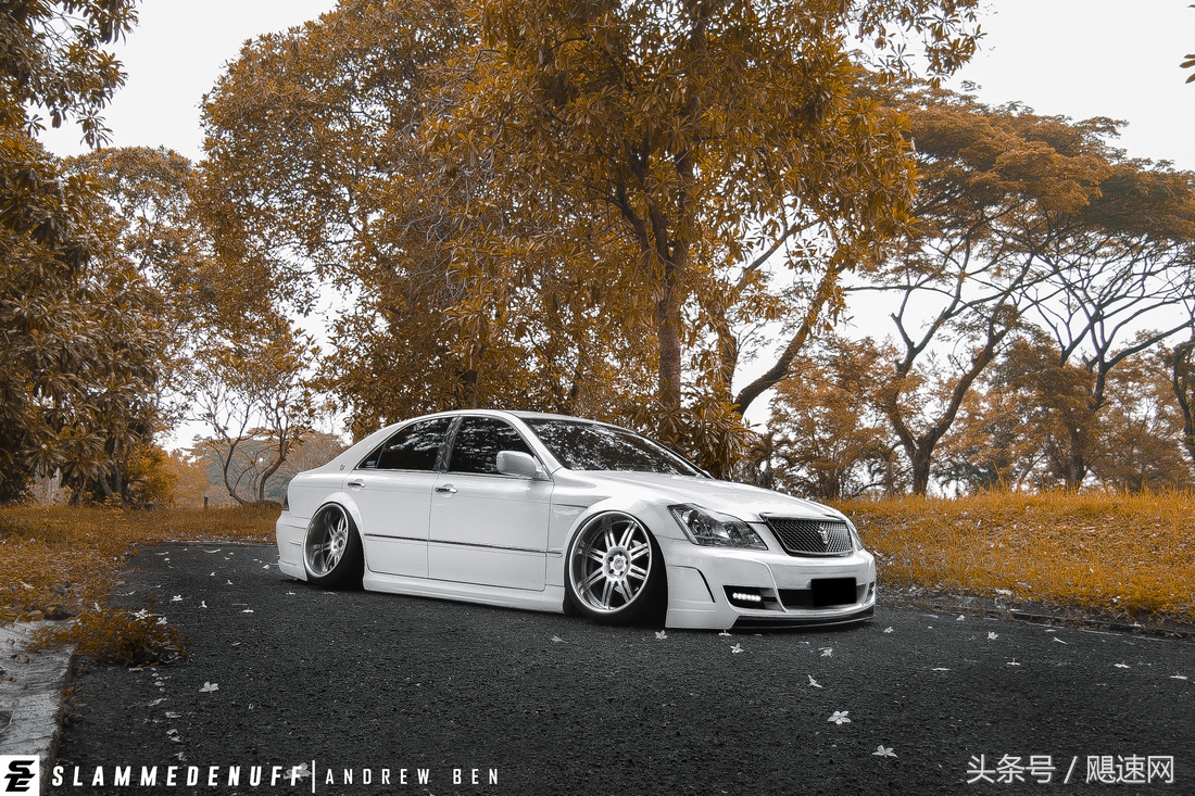 06款皇冠老改新,06款皇冠低趴姿态