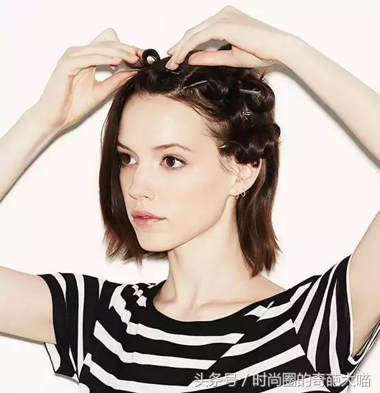 短发女2021流行短发中短发可扎,短发也能如此迷人