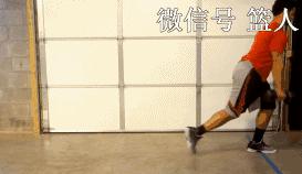 弓步蹲哑铃弹跳训练,体育生弹跳训练方法哑铃