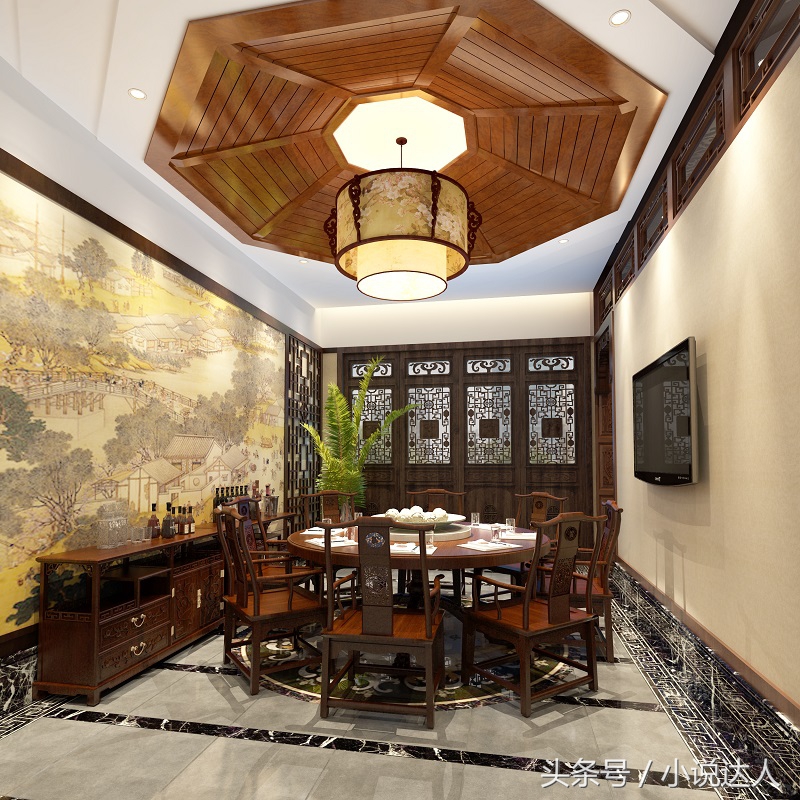 品格中式集成吊顶效果图,铂雅吊顶合肥