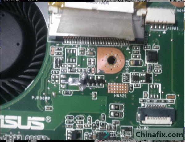 维修华硕笔记本,华硕a43s笔记本清灰换硅脂