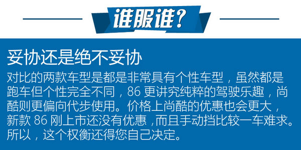 丰田86和大众尚酷,入手一台全新丰田86