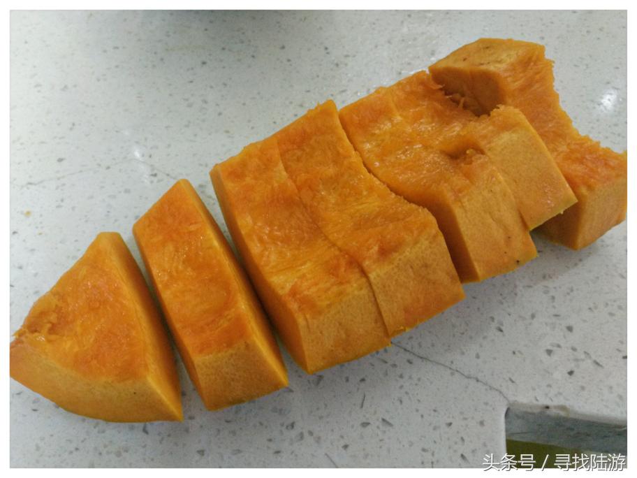 宝宝黄金南瓜粥,24k黄金大米