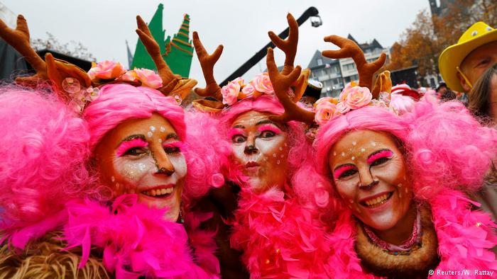 德国莱茵地区“狂欢季”开始了，将持续到第二年2月份