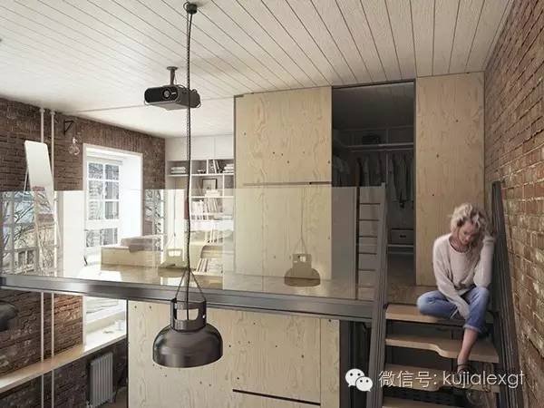 公寓式小户型玻璃隔断,小户型客厅做玻璃隔断