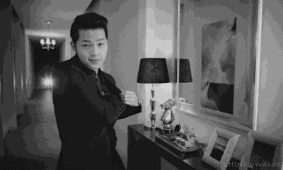 晒老公啦!老公发型对了婚纱照也能拍成韩剧海报哟