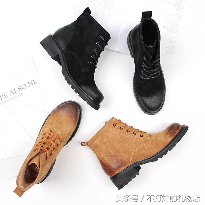今年最火的短靴冬季加绒,全真皮靴子防臭不累脚加绒短靴
