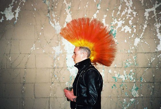 纯正的莫西干,莫西干头假头发