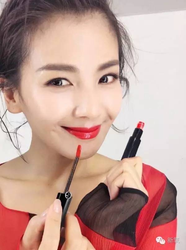 杨幂兰蔻口红合集,杨幂dior唇膏