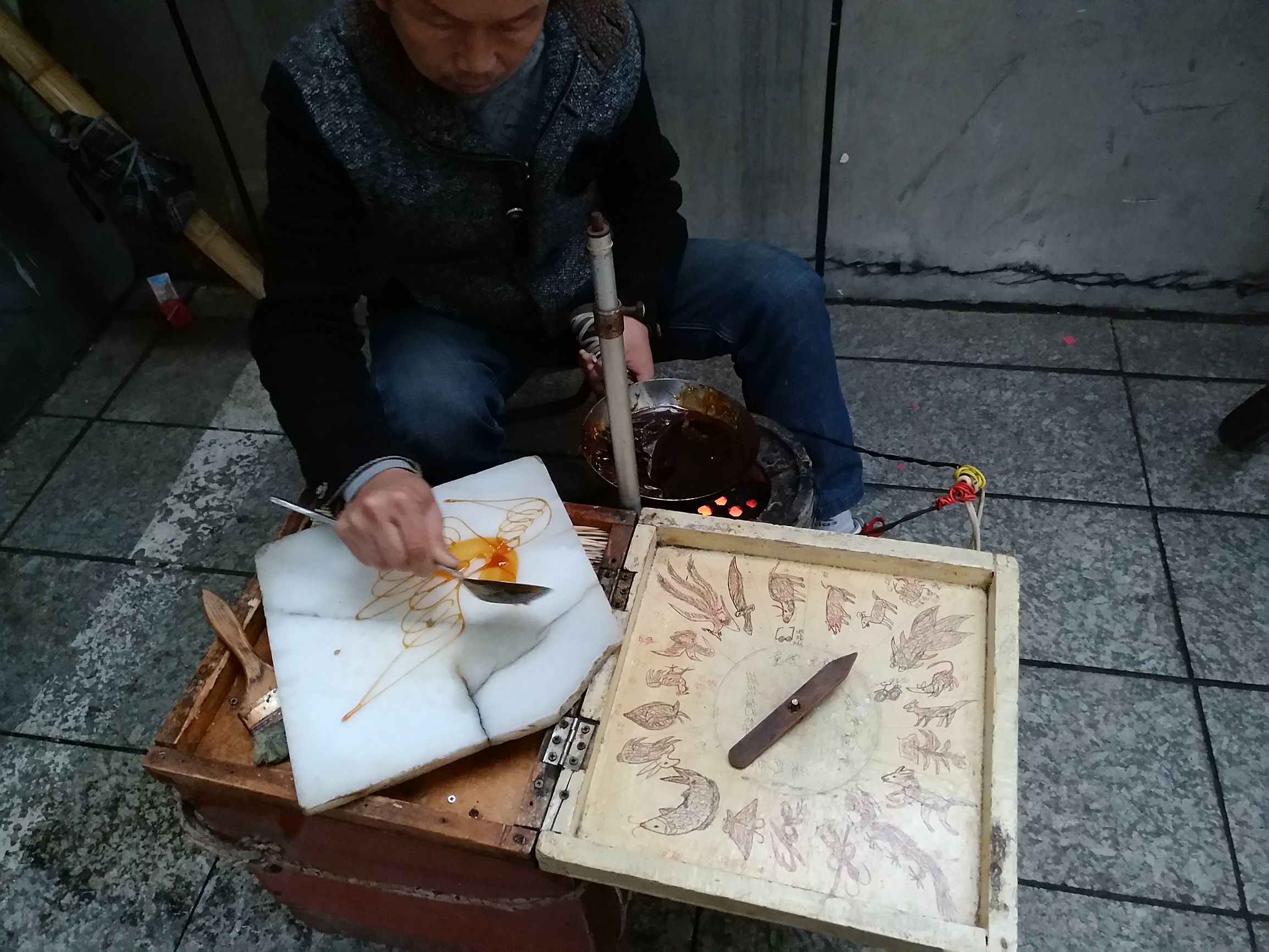 老祖宗传下来的中国糖画,中国糖画是什么