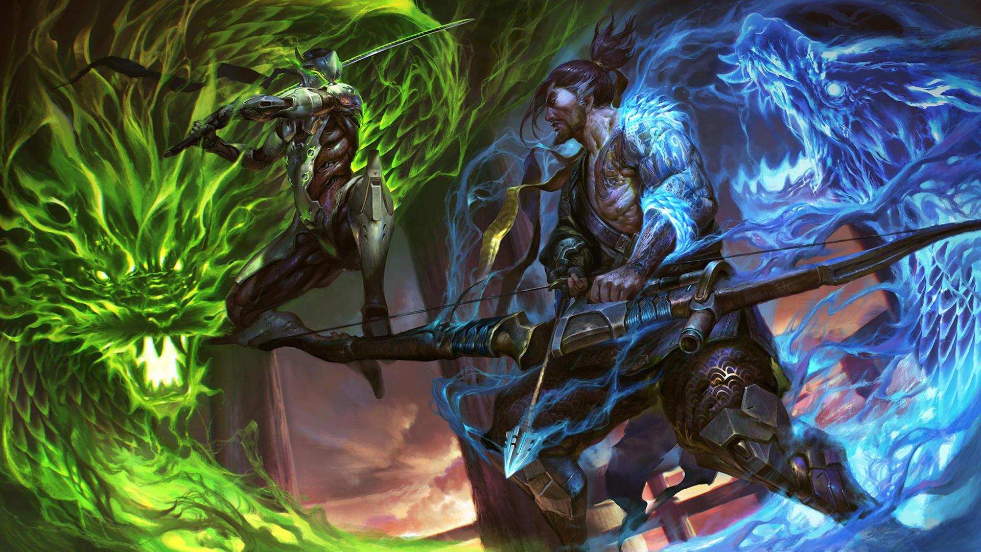 守望先锋「是你在拉我裤链」一本正经的源氏编年史