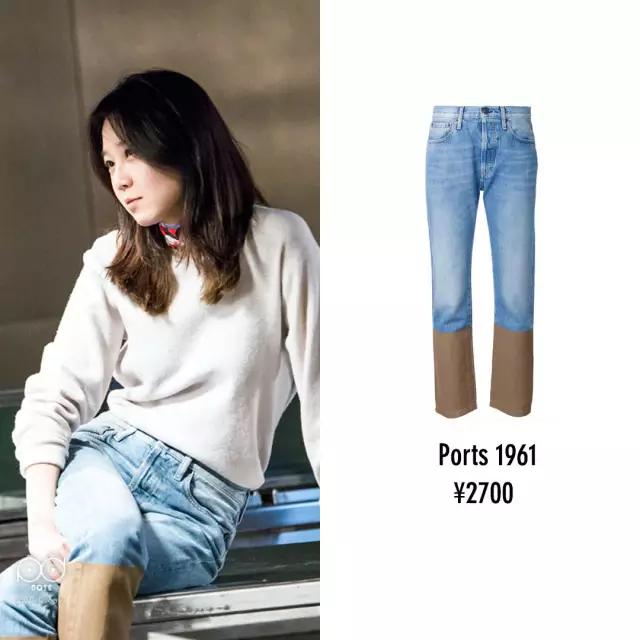 孔孝真同款棉袄,孔孝真穿搭灰色大衣