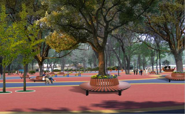 新建体育公园篮球场,体育公园新建篮球场