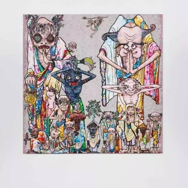 明星收藏的村上隆作品,村上隆作品有没收藏价值