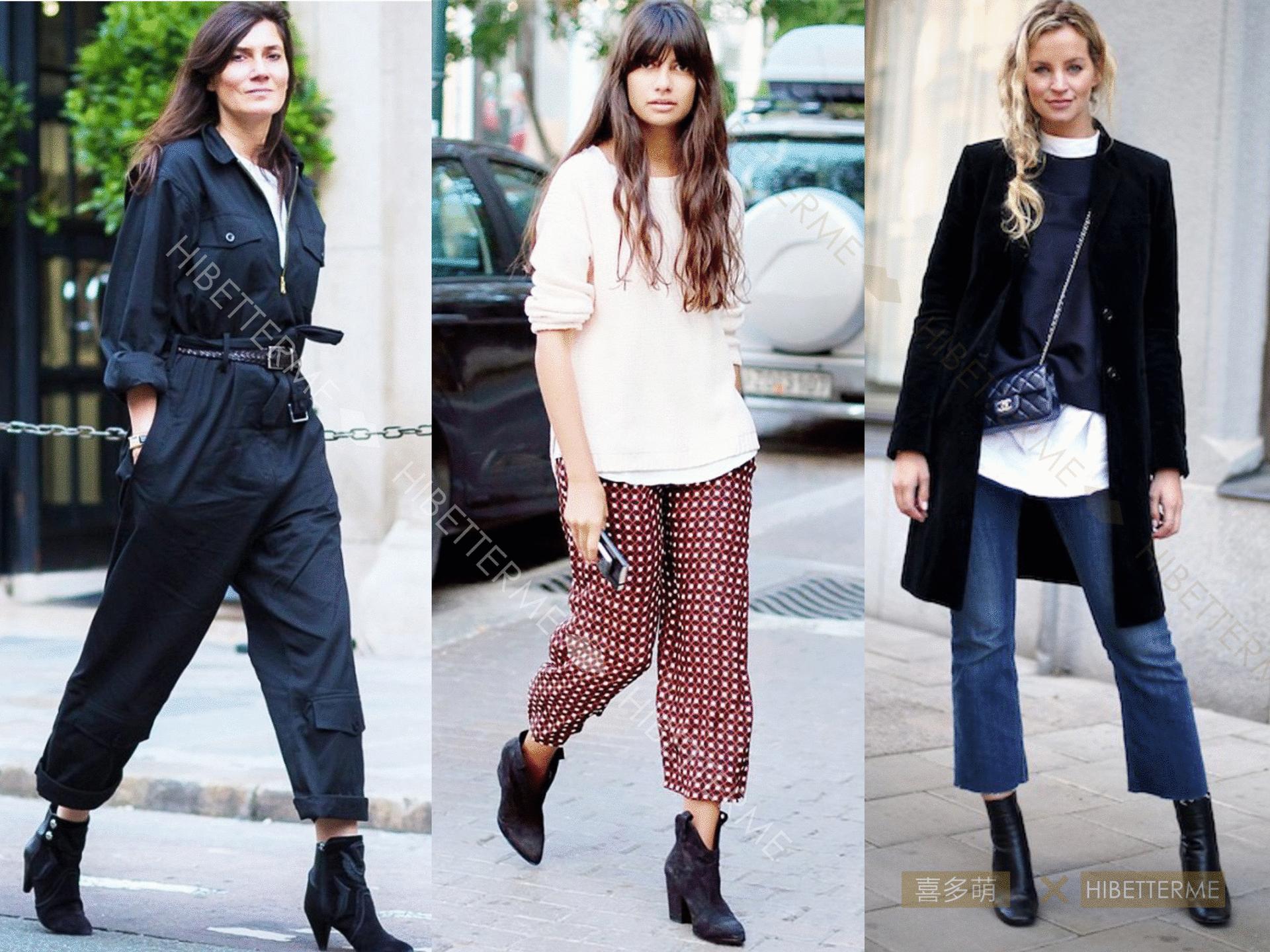 短靴穿搭高级感,短靴都有哪些经典穿搭