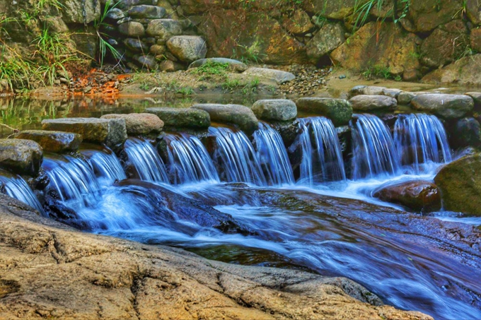 婺源石门山峡谷导游图,婺源石门峡谷值得去吗