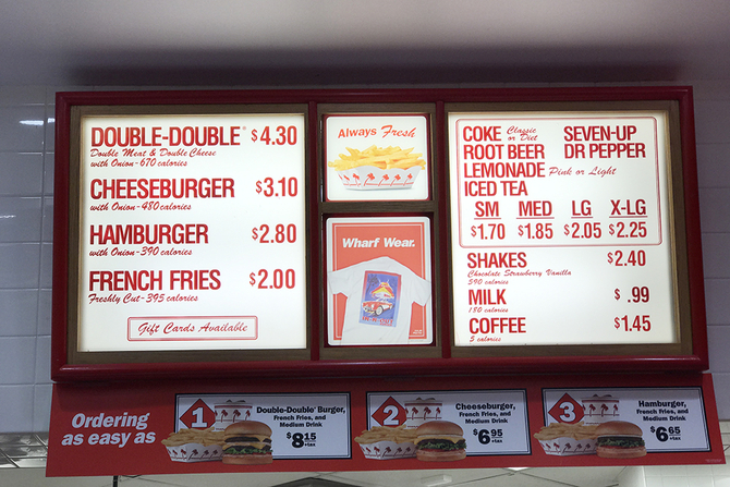 最好吃的汉堡-In-N-Out隐藏菜单攻略