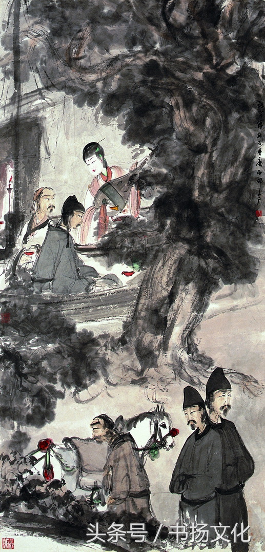中国画写意大师当代,明清山水画大师
