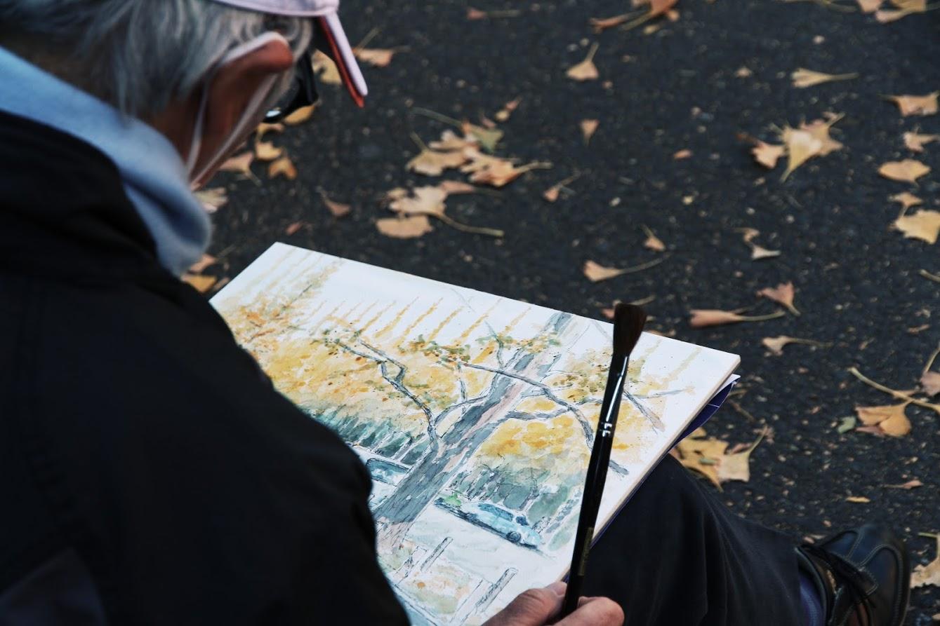 手绘旅行日记,手绘研学旅游日记