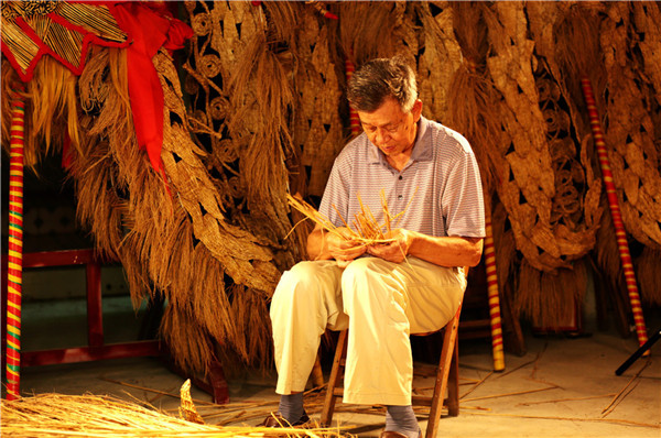 稻草龙手工,稻草龙怎么编手工作品