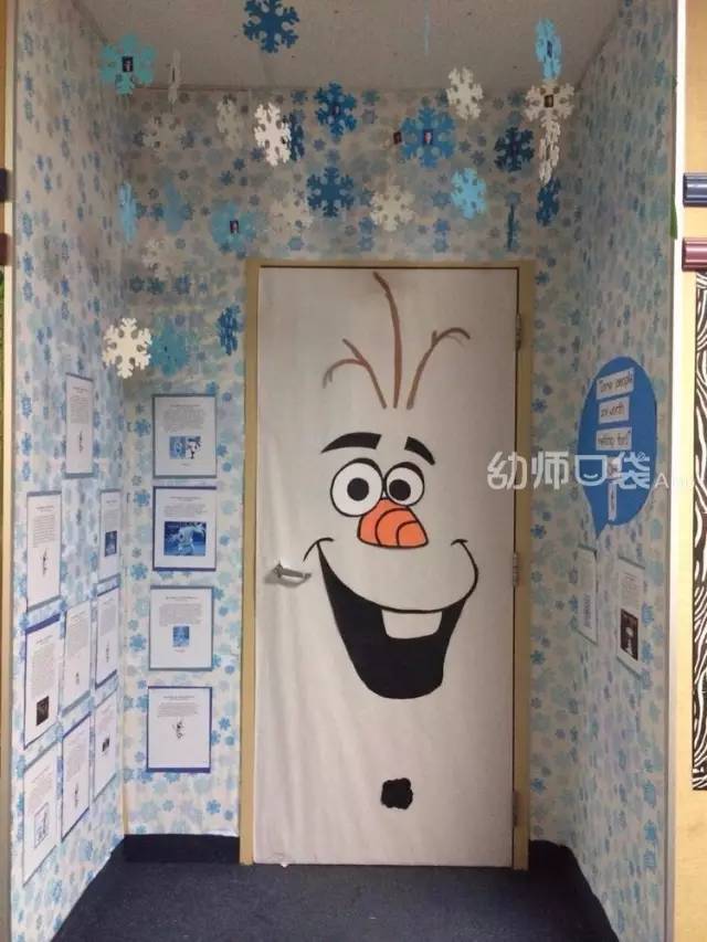 圣诞背景墙装饰效果图,17张照片墙设计图