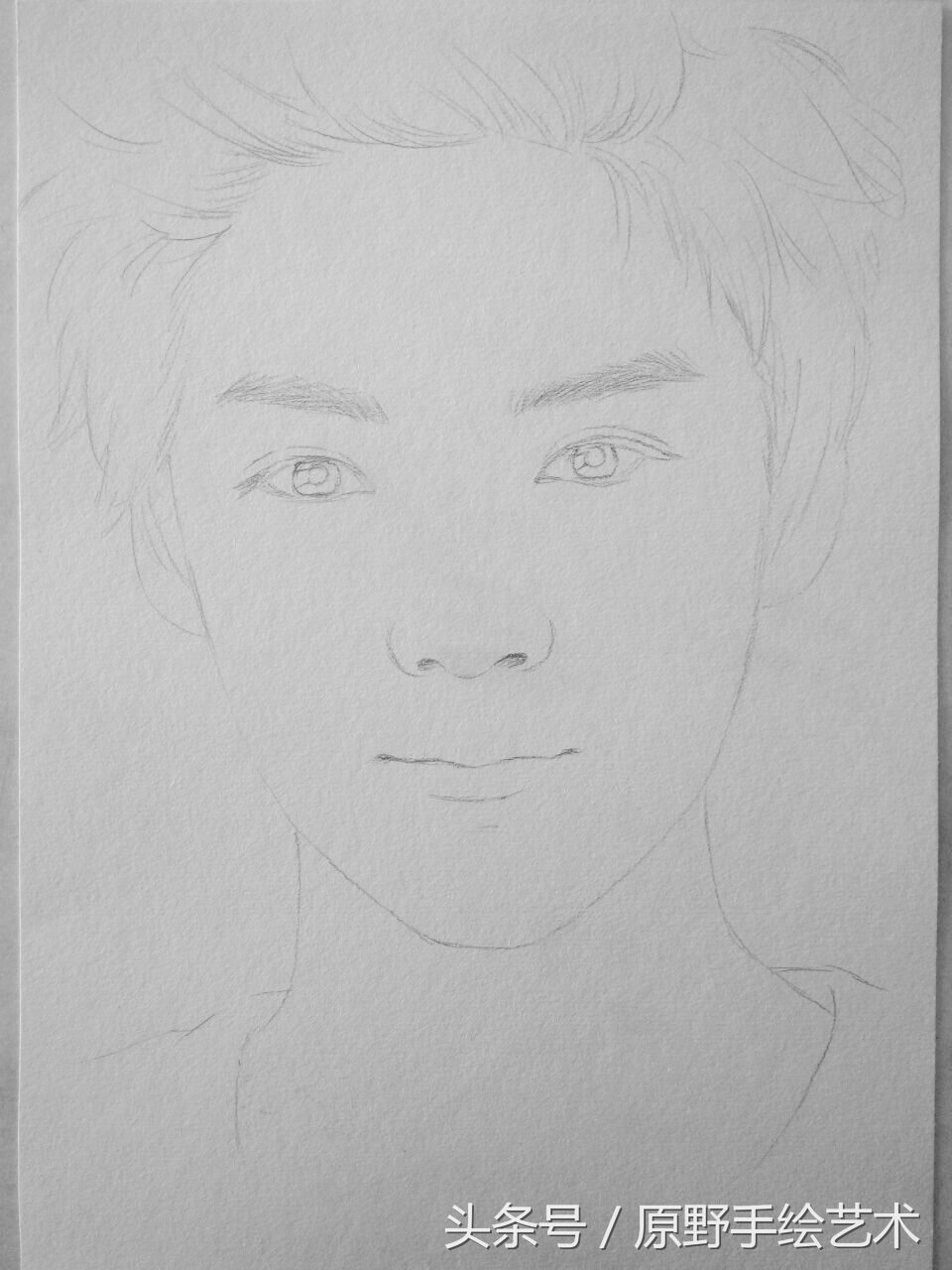 鹿晗怎么画简单又漂亮,鹿晗怎么画