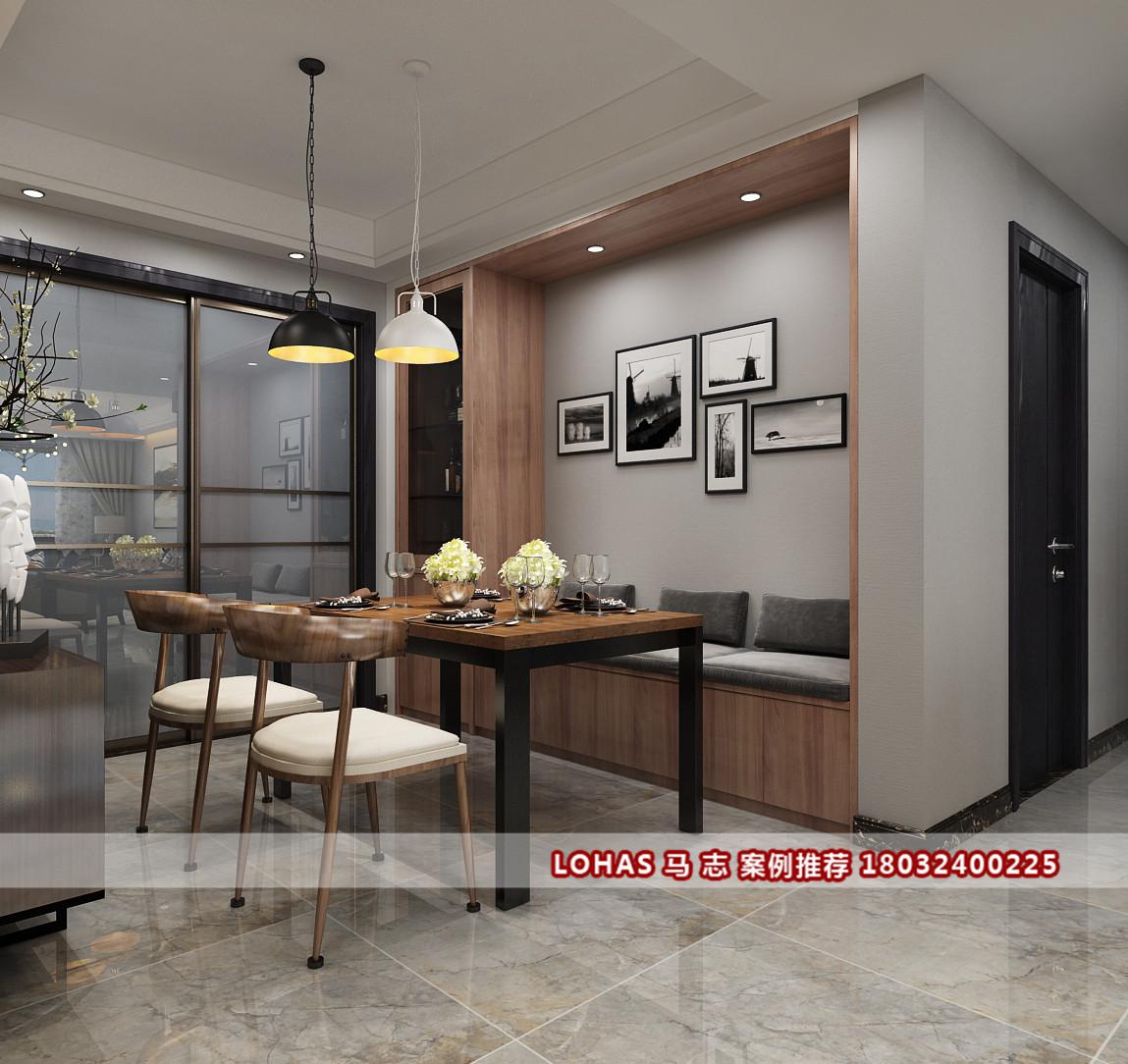 观山湖94平装修效果图,泰丰观湖二室二厅的装修