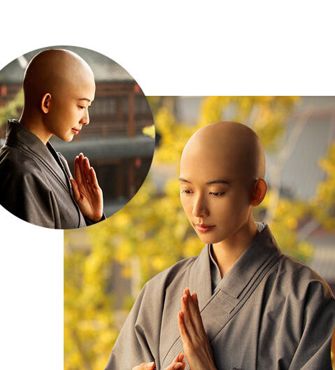 颖儿戴头套被“嘲丑”，志玲姐姐再美却还是输给了“光头”宁静