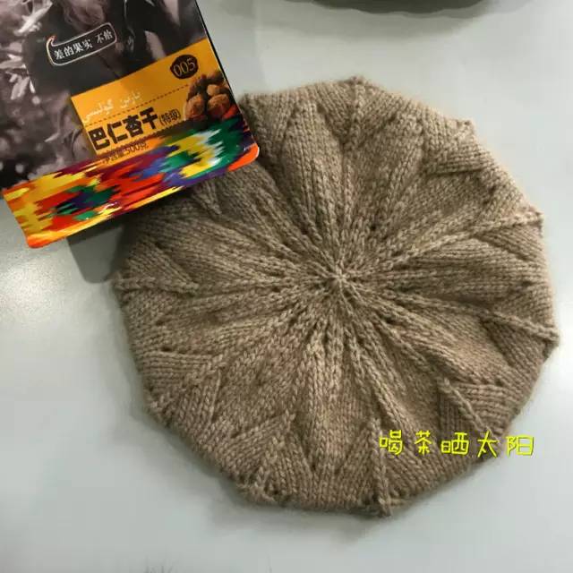 双元宝针织帽子的图解,织老奶奶帽子教程与图解