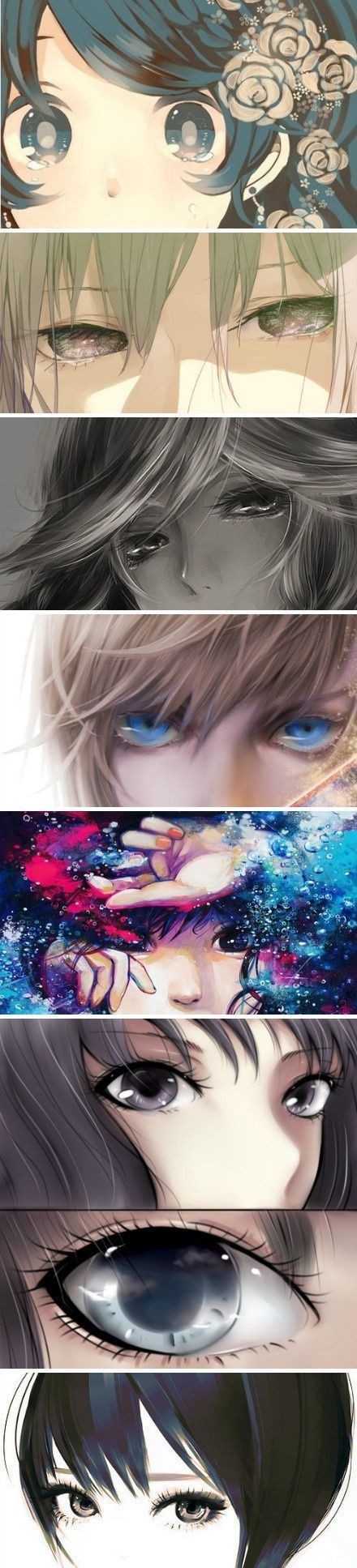 简单又好看的100种眼睛画法,眼睛好看的100种画法
