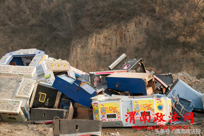 高新分局良田派出所集中销毁29台赌博机（图）