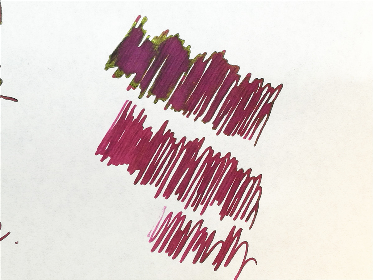 写乐四季彩钢笔开箱视频,写乐墨水试色