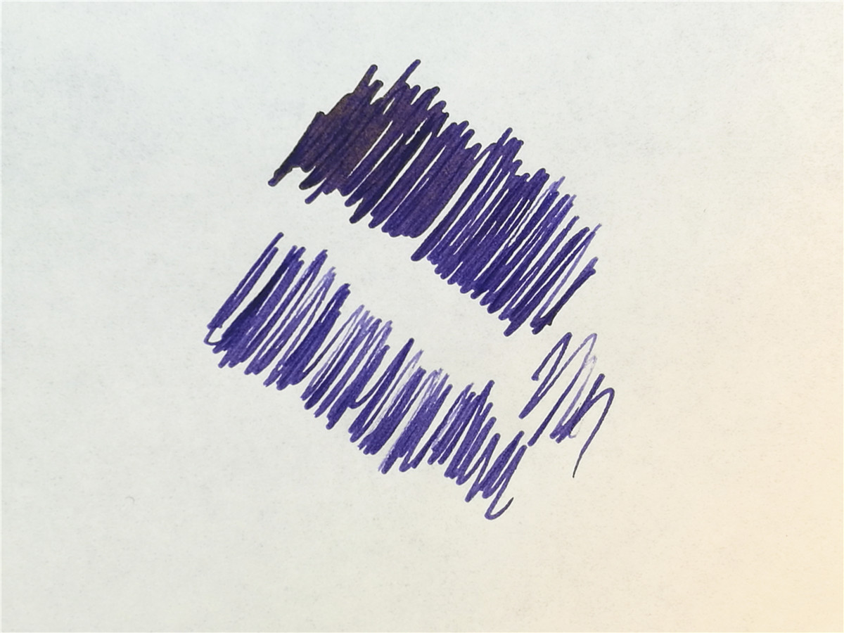 写乐四季彩钢笔开箱视频,写乐墨水试色