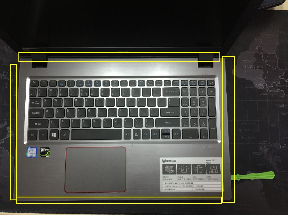 宏碁v5591g拆机,小白装机固态硬盘win10