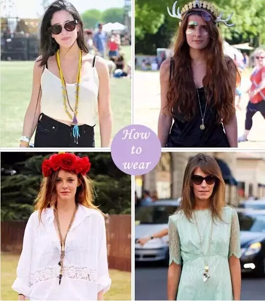 女人脖子粗戴什么项链,项链有延长链脖子粗怎么佩戴