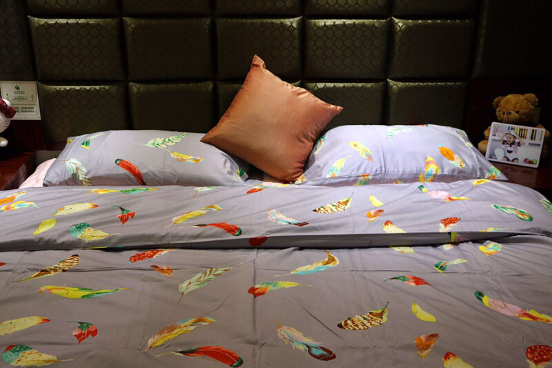 享受美好生活每一秒，梦特娇长绒棉活性印花四件套