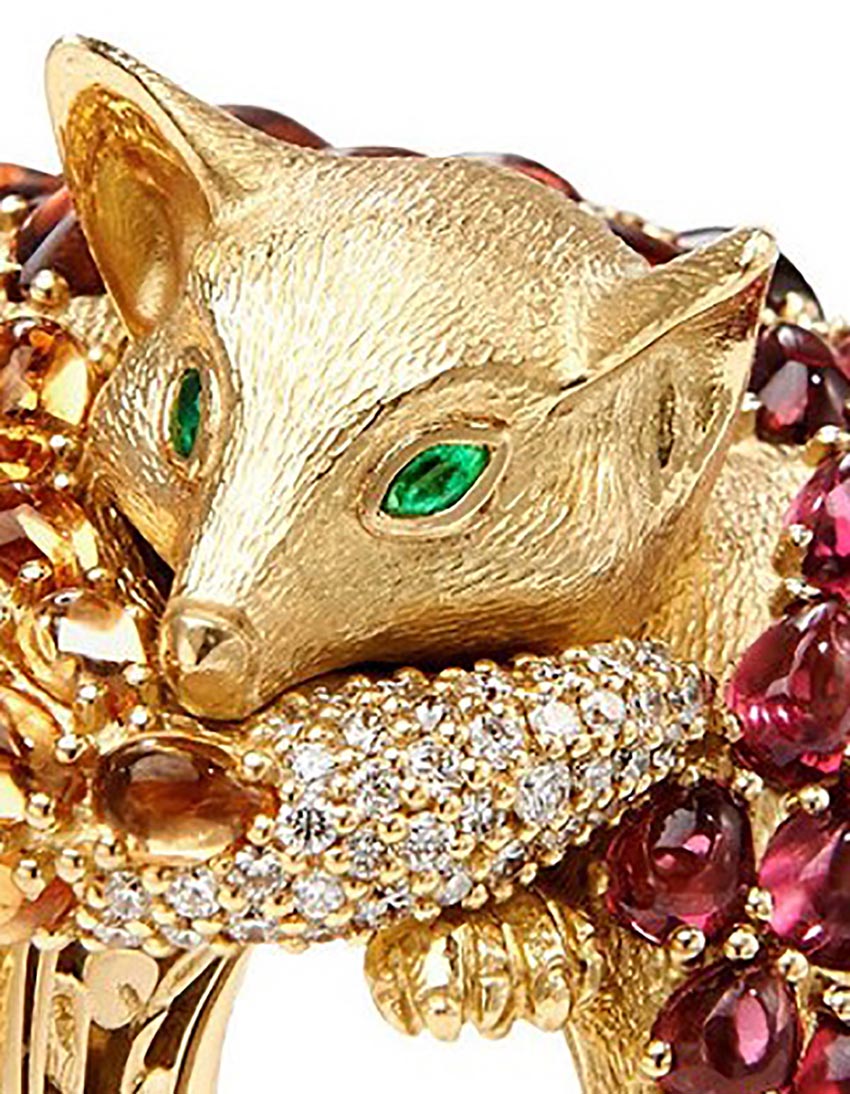 巧夺天工的珠宝设计,珠宝设计之多彩宝石款