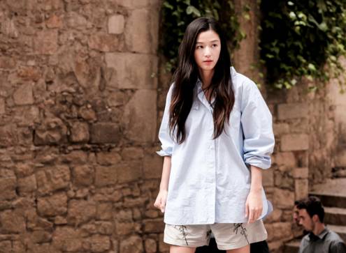 全智贤的口红色,全智贤粉色口红