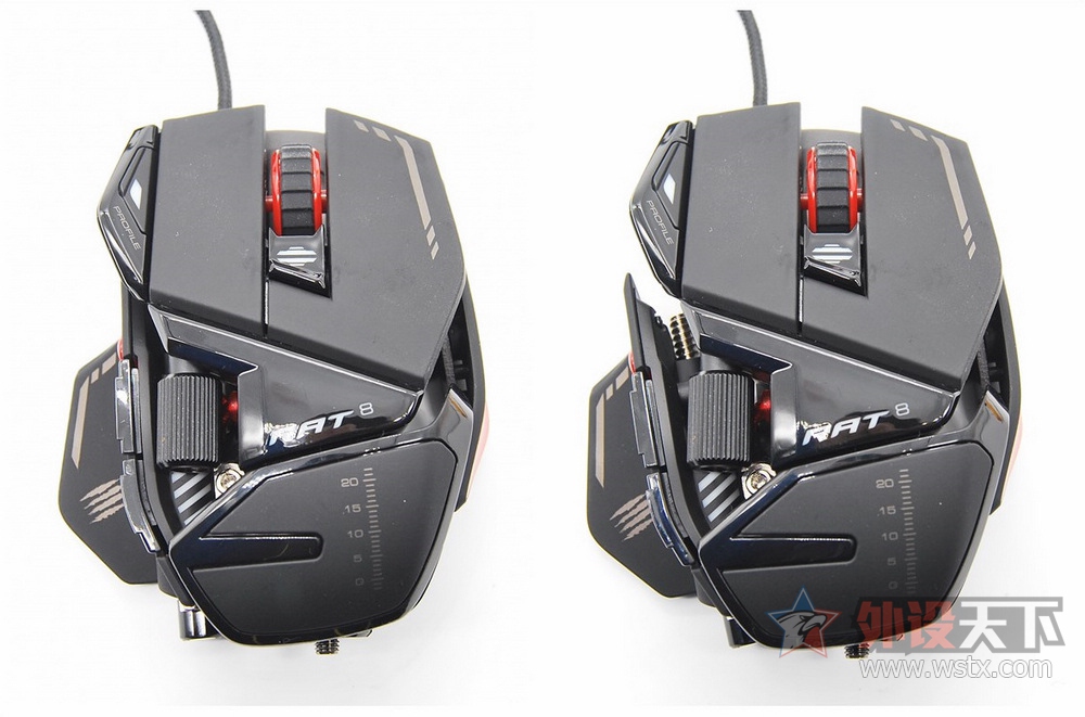 「烧友评测」理工男的玩具——美加狮MadCatzR.A.T.8鼠标评测