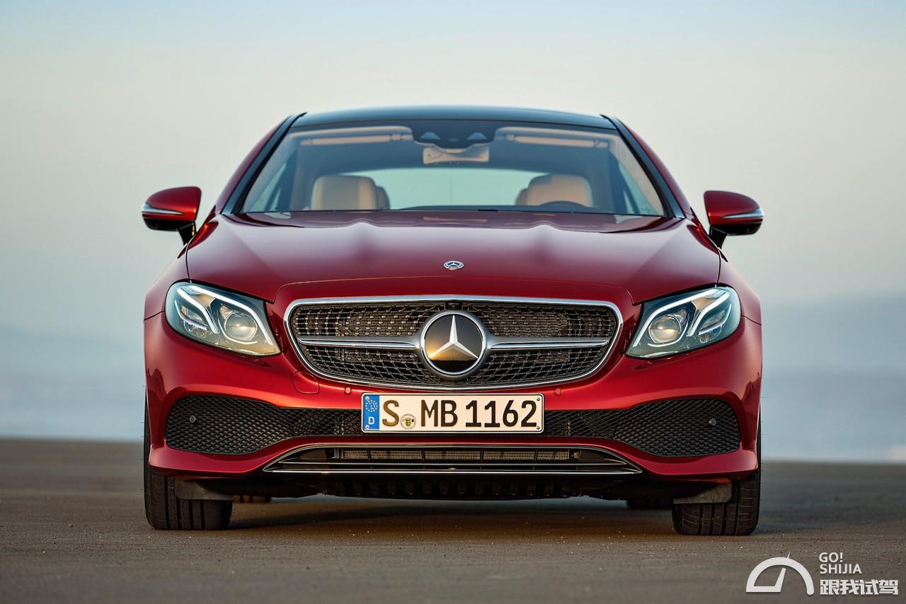 优雅的奔驰e级,优雅的coupe车型