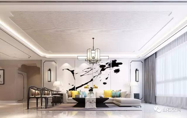 墨舞｜山石作品-郡原小石城140㎡中式传奇