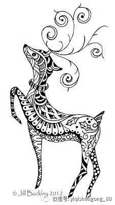 自己画圣诞卡片,圣诞节手工缠绕画