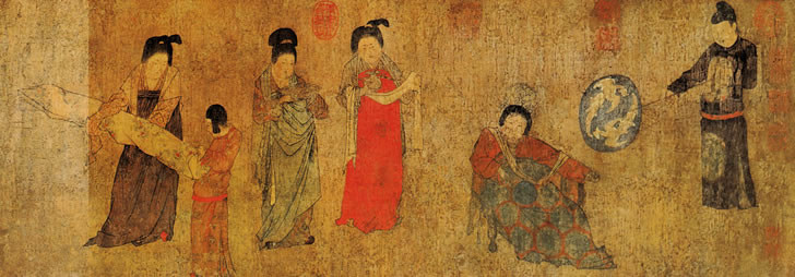 在故宫画画,故宫博物院中的文物绘画