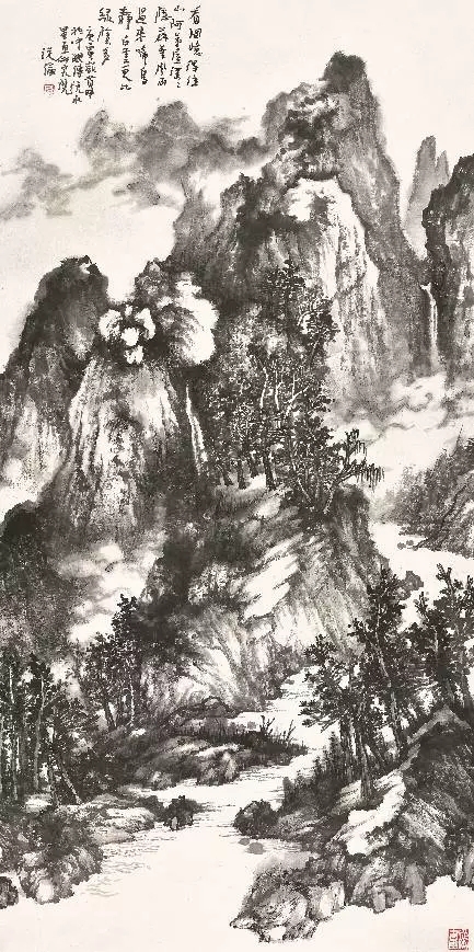 薛从伦山水画,薛从伦山水画欣赏