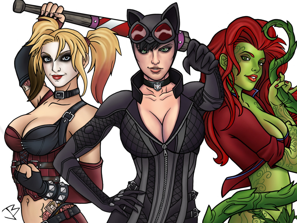 小丑女与蝙蝠侠最新视频,小丑女和毒藤女蝙蝠侠