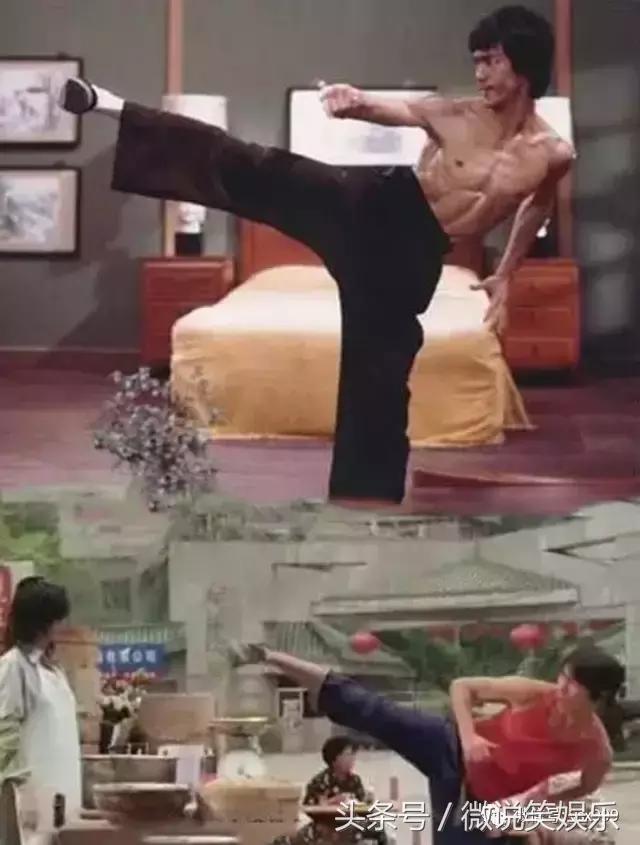 李小龙和周星驰的师傅,周星驰李小龙动作对比喜剧之王