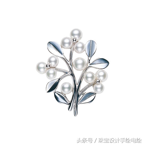 完美珍珠,精致珍珠胸针图片大全欣赏